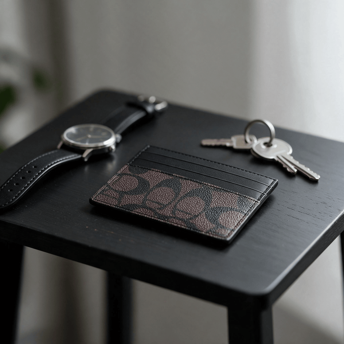 Sac Porte-Carte Femme Compact à Motif