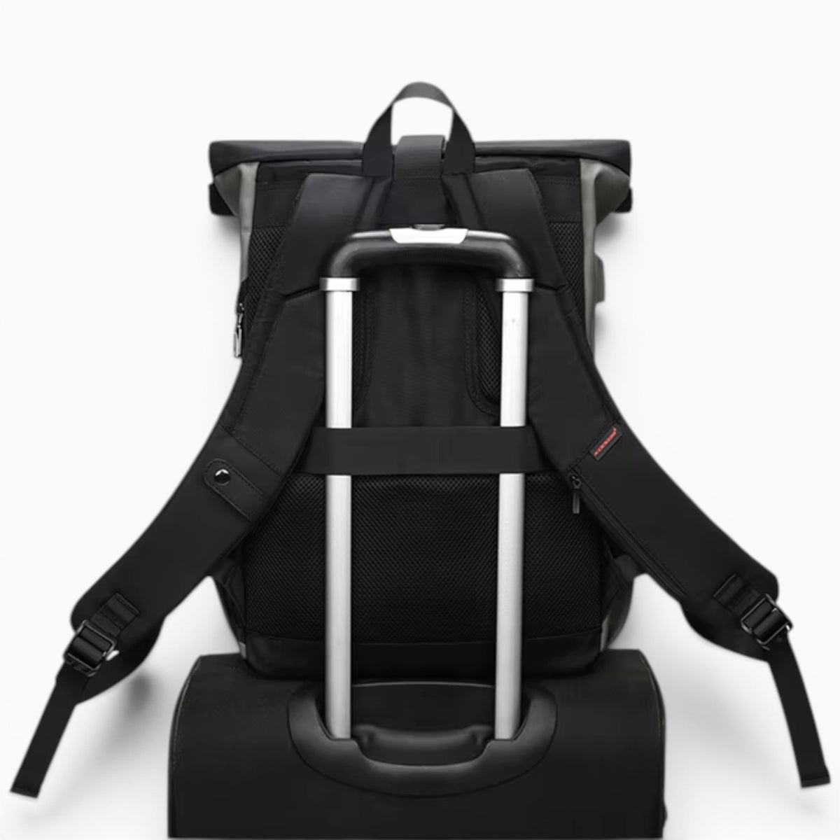 Sac sac à dos imperméable KOOGER avec sangle pour valise, idéal pour les voyages et le transport d'ordinateur portable
